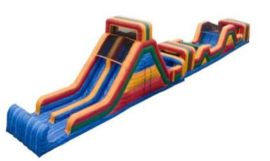 86' Marble Run Obstacle Course Wet/Dry Image